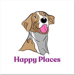 Happy Places Posters and Art